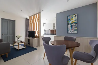 Einzimmerwohnung mit Stadtblick — Đô Thành Residence by DDH